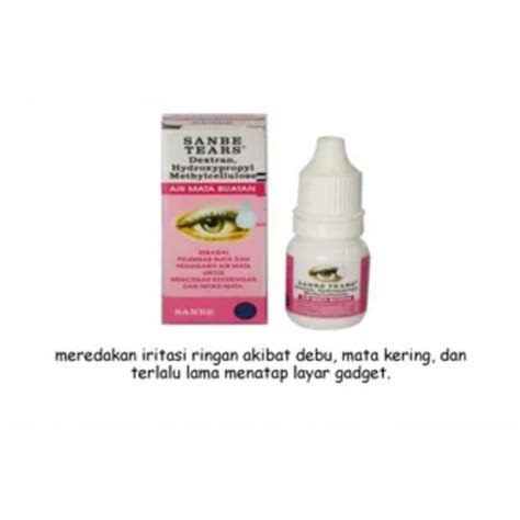 Jual Sanbe Tears Tetes Mata Ml Shopee Indonesia