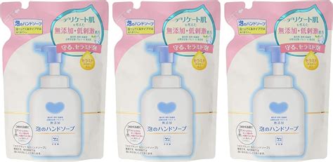 Jp カウブランド 無添加 泡のハンドソープ つめかえ用 320ml×3個 320ミリリットル X 3 ビューティー