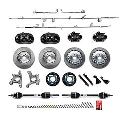 2015 2023 MUSTANG PERFORMANCE PACK 6 PISTON FRONT BRAKE KIT Part