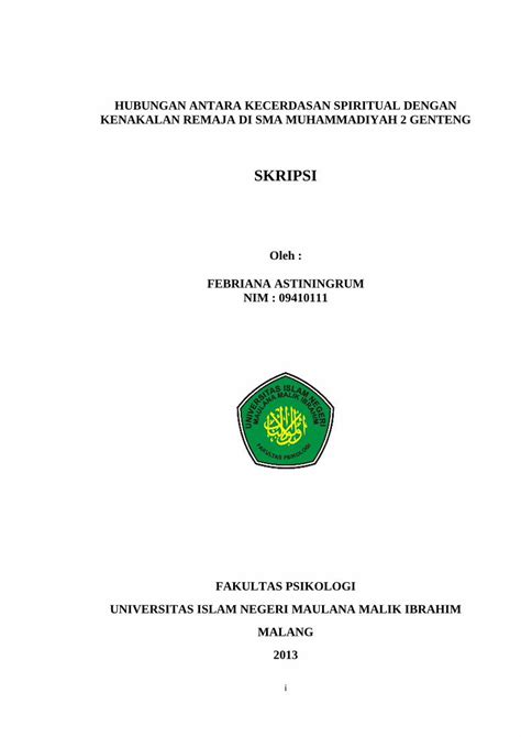 Pdf Skripsi Etheses Uin Malang Ac Idetheses Uin Malang Ac Id