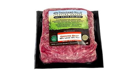 Thousand Hills Grass Fed Lean Ground Beef Oz Delivery