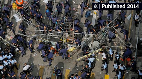 7 Officers Arrested In Beating Of A Protester In Hong Kong The New