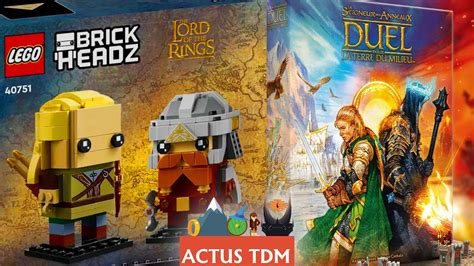 Actus Lego Legolas Et Gimli Nouveau Jeu De Société Pop Théoden