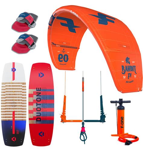 F One Bandit M Duotone Gonzales Kite Package Kiteworldshop