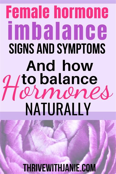 Female hormone imbalance signs and symptoms | Foods to balance hormones ...