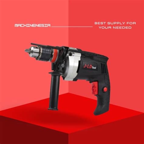 Jual Mesin Bor Beton Tembok Kayu Besi Impact Drill 13mm Murah Bagus Ori Shopee Indonesia