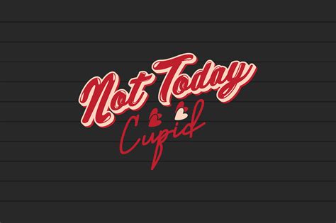 Not Today Cupid Svg Graphic By Bokkor777 · Creative Fabrica