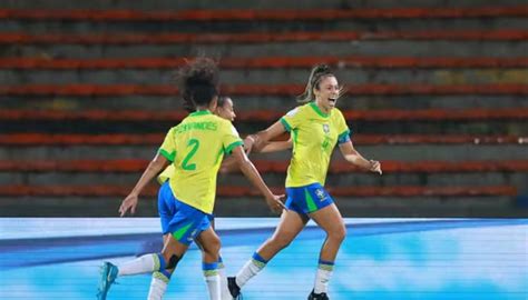 Brasil Goleia Fran A E Avan A S Oitavas Do Mundial Sub Feminino