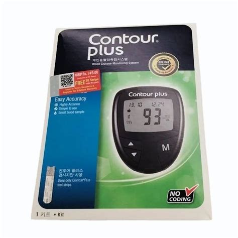 1 50 Mmol L Contour Plus Blood Glucose Monitor 7 Days 1 Glucometer 20