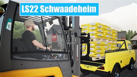 LS22 SCHWAADEHEIM MP 28 Mineralfutter verladen für den