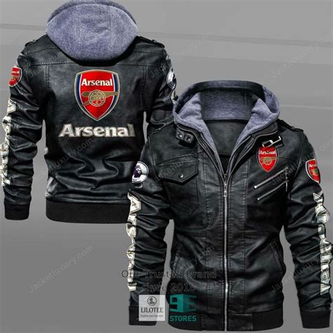 Buy Arsenal F C Leather Jacket Meteew