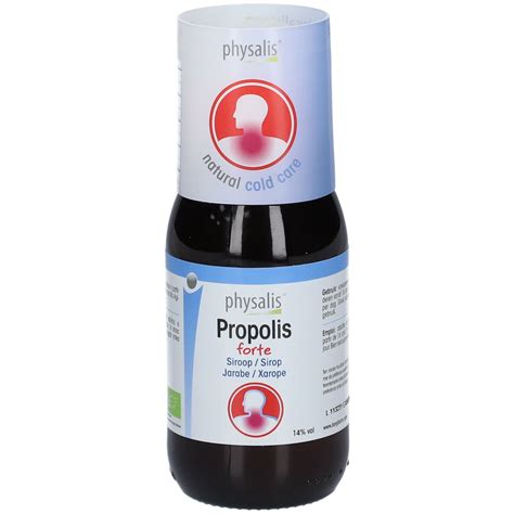 Physalis Propolis Forte Sirop Bio 150 Ml Redcare Pharmacie