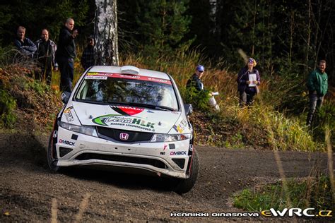 Savolainen Jarkko Kurppa Timo Honda Civic Type R R Pirelli Ralli