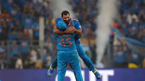 India Vs New Zealand Highlights World Cup 2023 Semi Final Mohammed Shami Claims Seven Wickets