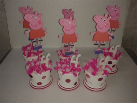 Centros De Mesa Peppa Pig