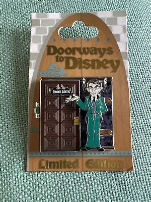 Rare Doorways To Disney Haunted Mansion Hinged Slider Le Pin Ebay