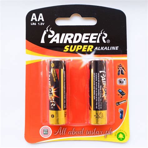 Pairdeer Alkaline Instax Batteries Lazada PH