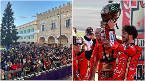 Bagnaia Di Nuovo Campione Pesaro In Festa Per Il Suo Pecco