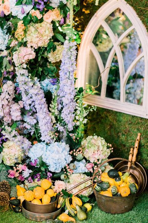 Enchanted Garden Wedding Theme Floral Inspiration With Amie Bone