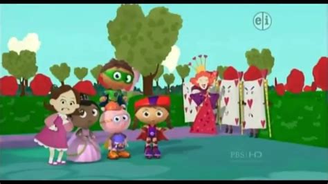 Super Why Short Clip In 4k Princess Presto Makes The Queen And The Card