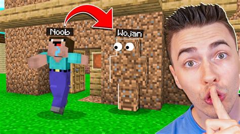 PRZEBIERANY CHOWANY NA WOJANOWICACH Z PALION I NOOB W Minecraft YouTube