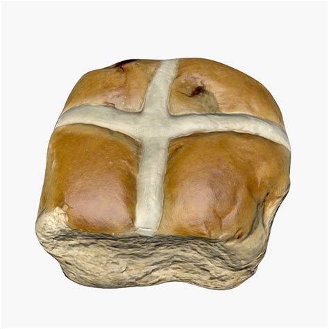 Hot Cross Buns V1 Free 3D Model Obj Stl Free3D