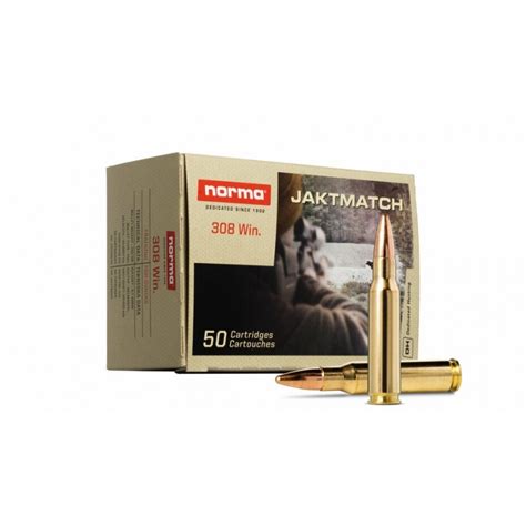 NORMA 308 WIN 150 GRS JAKTMATCH FMJ SHOOTINGSTORE AUSTRIA