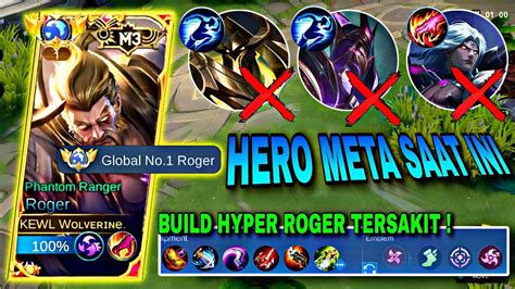 Cara Roger Lawan Hero Meta Pakai Build Roger Tersakit Ini Item