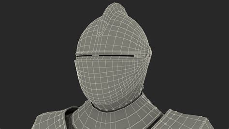 Medieval Knight Black Gold Full Armor Rigged For Modo 3d Model 169 Lxo Free3d