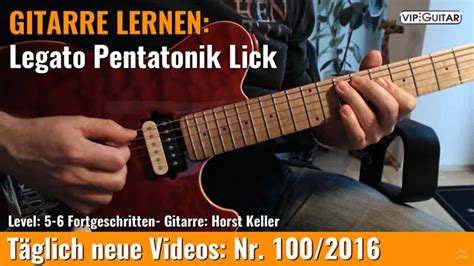 Legato Pentatonik Lick Vip Guitar De