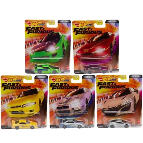 Jual Hot Wheels Premium Fast And Furious 2022 Nissan Skyline R34 Mitsubishi Eclipse Nissan