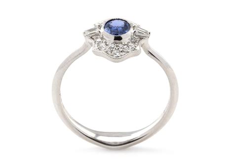 Vintage Style Ct Yogo Sapphires Gem Gallery