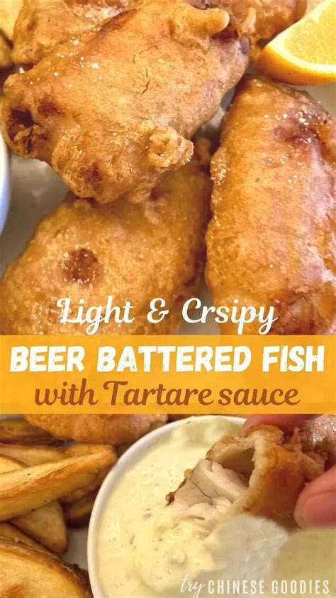 Crispy Beer Battered Fish Battered Fish Easy Seafood Recipes Fish