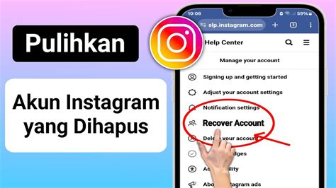 Cara Mengembalikan Akun Instagram Yang Dihapus Permanen 2024 Pulihkan