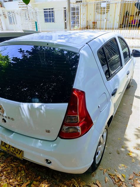 Carro Usado Cartagena Renault Sandero Blanco Tu Usado