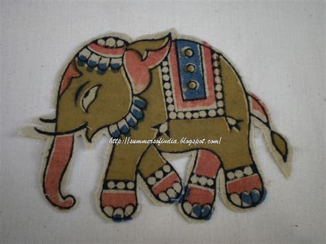 SummersofIndia: Kalamkari-The Art of Painting fabric with a Pen-5