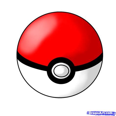 How To Draw A Pokeball Start off with a pencil sketch