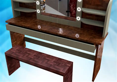 Vanity Table Design Model | CGTrader