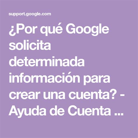 Ayuda de cuenta de google – Artofit
