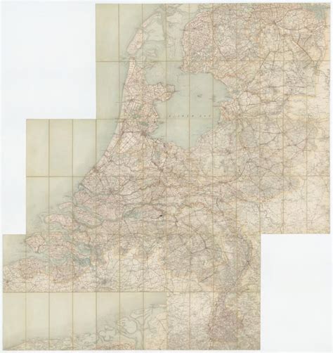 Overzicht 1906 07 Uit Topographische Kaart Van Het Koninkrijk Der