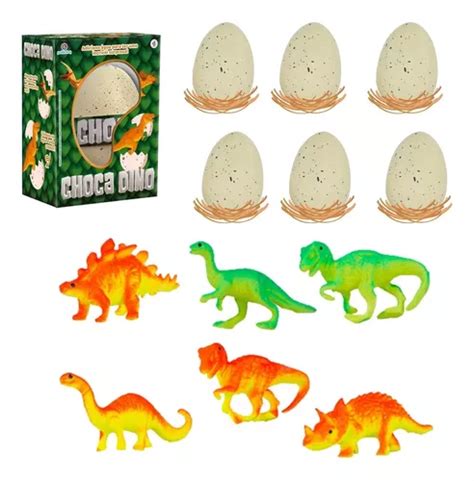 Kit Choca Dino Ovo Dinossauro Surpresa Original Polibrinq Mercadolivre