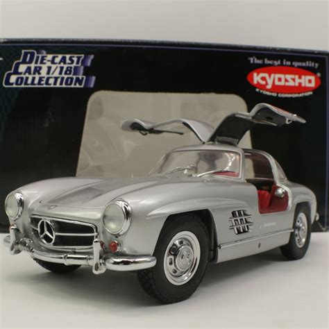 Kyosho 1 18 1 Coche A Escala Mercedes Benz 300 SL Gullwing Catawiki