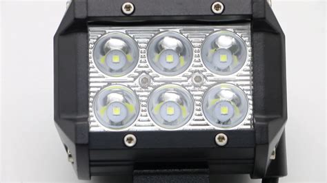 Minibarra De Luz Led Para Coche Luz De Trabajo De Pulgadas V V