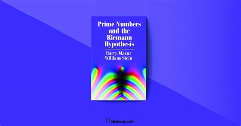 Prime Numbers And The Riemann Hypothesis Math Books Abakcus