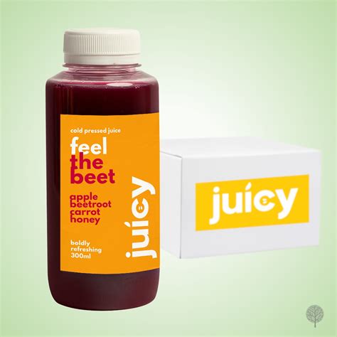 Juicy Cold Pressed Juice - Feel The Beet (Beetroot / Apple / Carrot