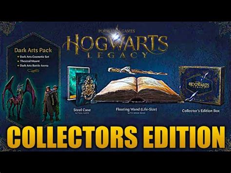 New Hogwarts Legacy Collectors Edition Deluxe Edition Youtube