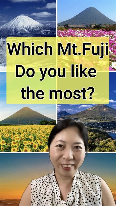 Which Mt Fuji Do You Like The Most