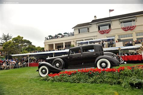 1934 Pierce Arrow Model 1248 Custom Twelve Sedan By Lebaron