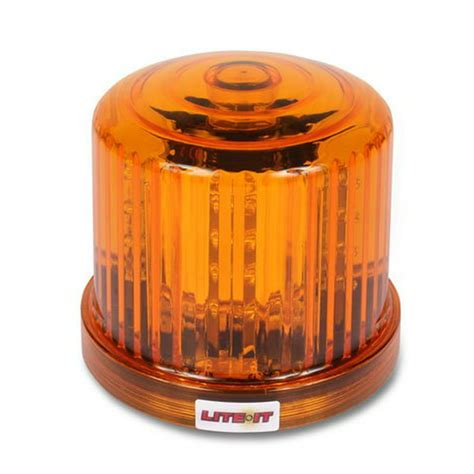 Led Magnetic Battery Operated Strobe Light Multiple Colors Available Amber