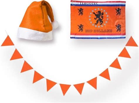 Oranje Vlaggetjes M Vlaggenlijn Oranje Vlag X Cm Oranje